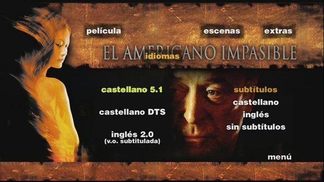 2 - El Americano Impasible [DVD9 Full] [Pal] [Cast/Ing] [Sub:Varios] [Drama] [2002]