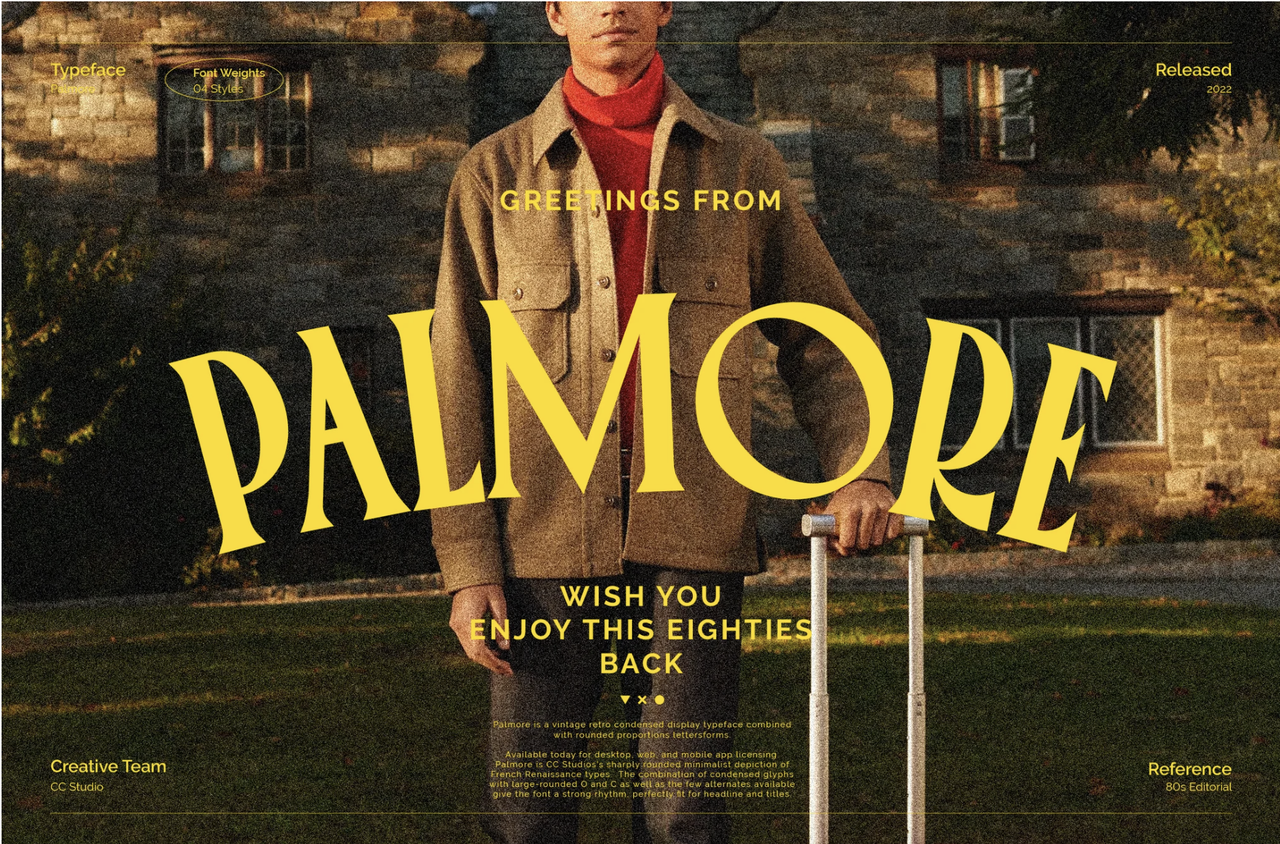 PALMORE - Vintage Rounded Serif