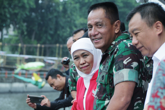 Hadiri Festival Perahu Nusantara, Gubernur Khofifah Ajak Masyarakat Jaga Ekosistem Sungai