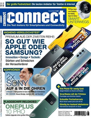 Connect Magazin für Telekommunikation August No 08 2022
