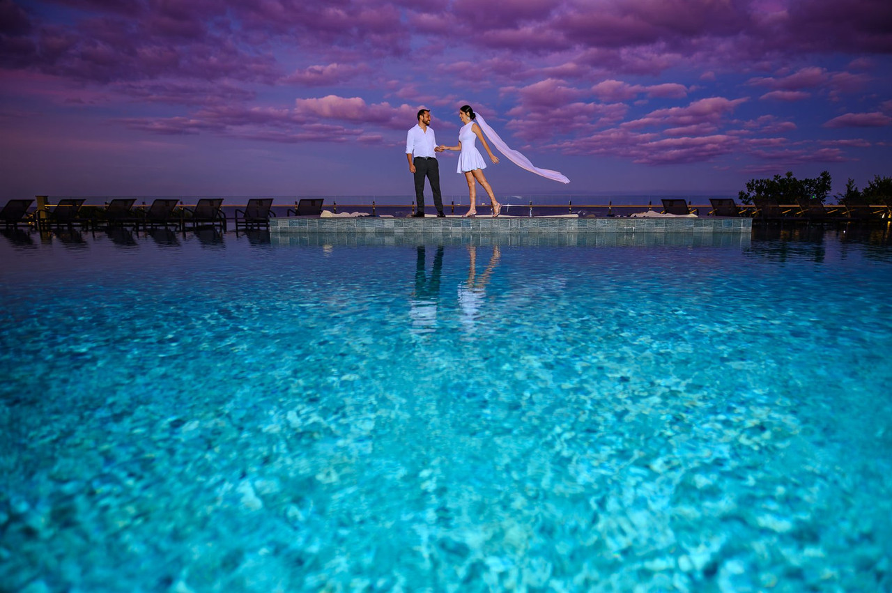 Ana e Luís em ensaio Pré Wedding no litoral