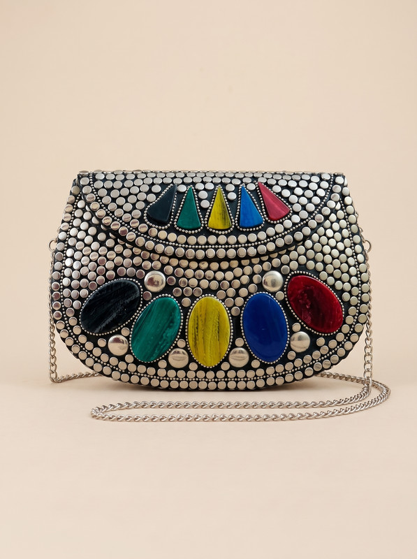 Vintage Mosaic Clutche