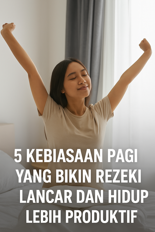 5 Kebiasaan Pagi yang Bikin Rezeki Lancar dan Hidup Lebih Produktif