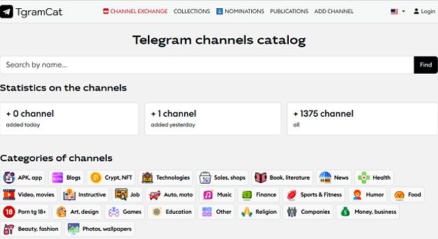 catalog telegram