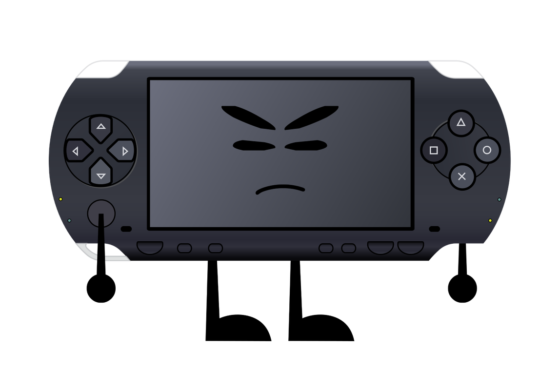 PlayStation Portable (Full Body BFDI Style) - Annoyed 2