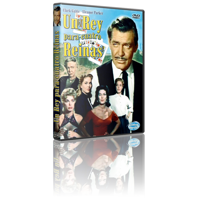 Portada - Un Rey Para Cuatro Reinas [DVD5 Full][Pal][Cast/Ing][Sub:Cast][Western][1956]