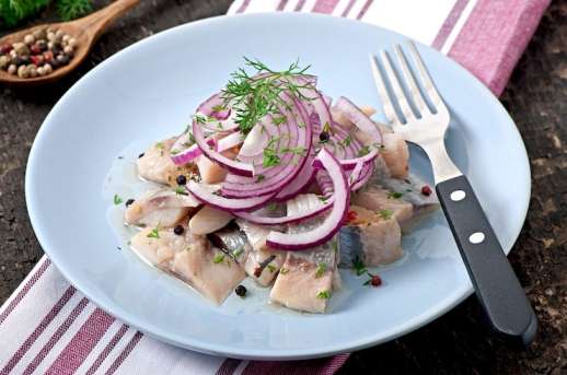 Dressed Herring Salad