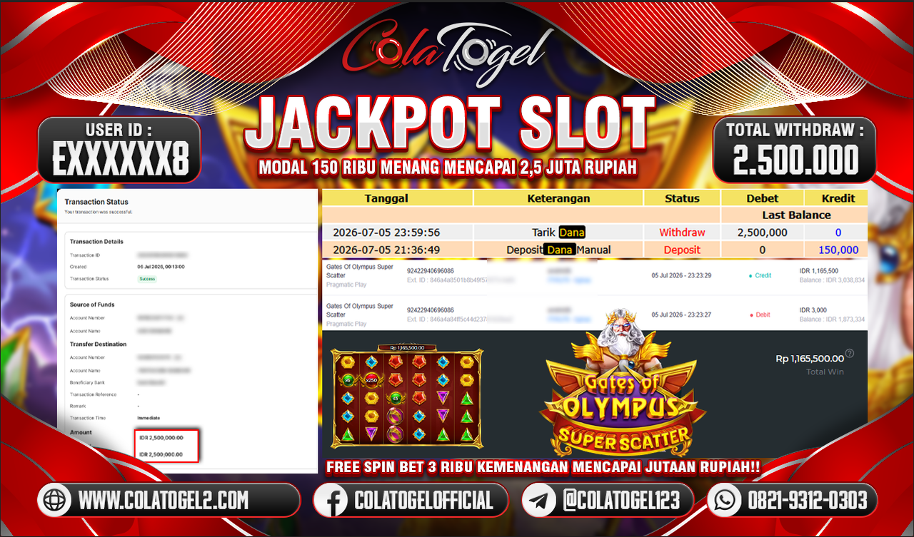 JACKPOT SLOT GACOR!!