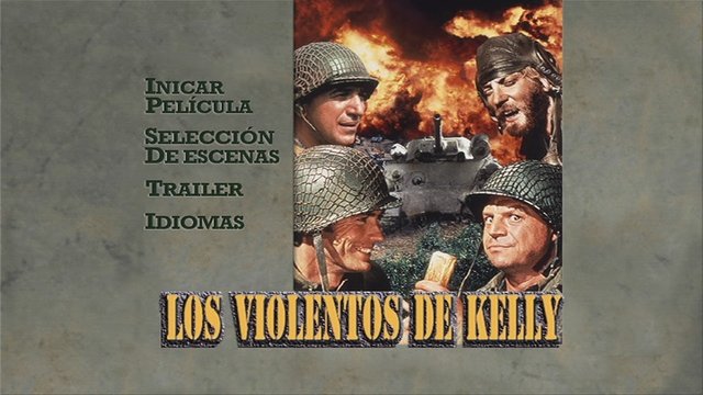 1 - Los Violentos de Kelly [DVD9 Full][Pal][Cast/Ing/Ita/Hún][Sub:Varios][Bélico][1970]