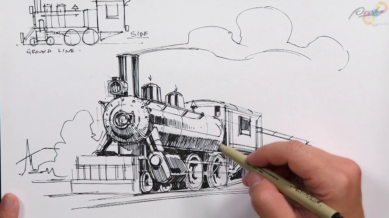 3 3 Drawing Complex Objects from Memory with Peter Han mp4 0003