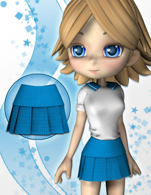 School Girl Skirt 2 for Cookie