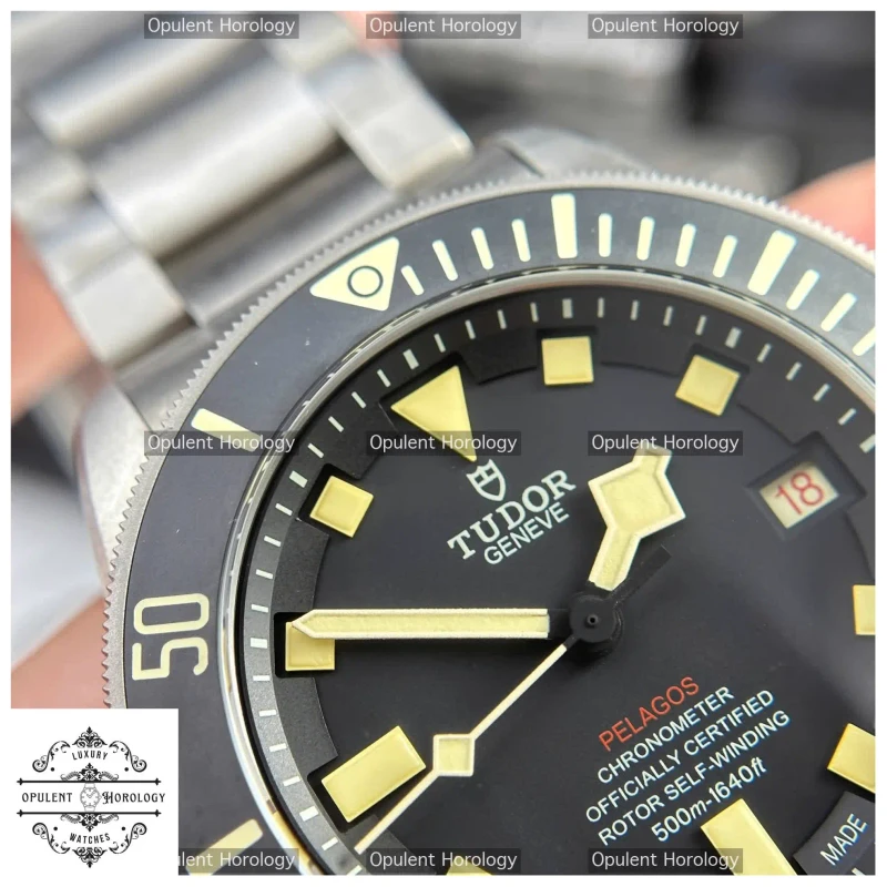 Tudor Pelagos LHD Replica - 42mm Titanium Masterpiece with Left-Hand Crown