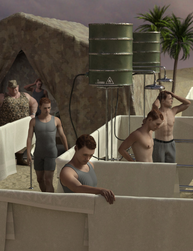 00 main forward operating base shower facility daz3d 1