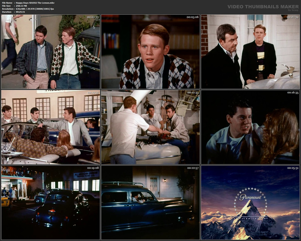 Happy Days S01E02 The Lemon.mkv