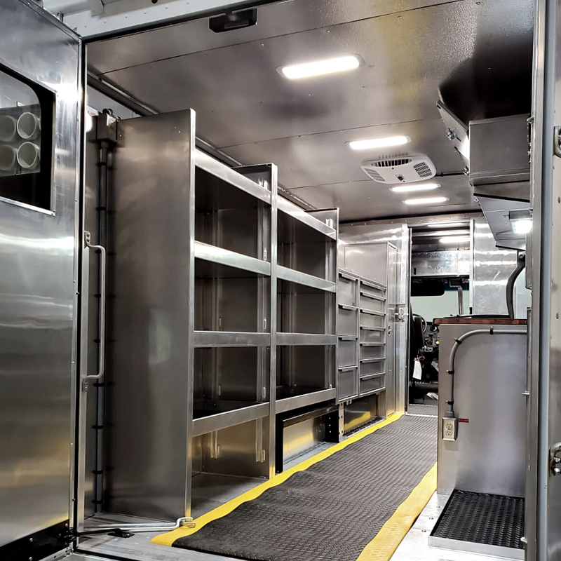 The Importance of Storage Solutions in Commercial Van Interiors
