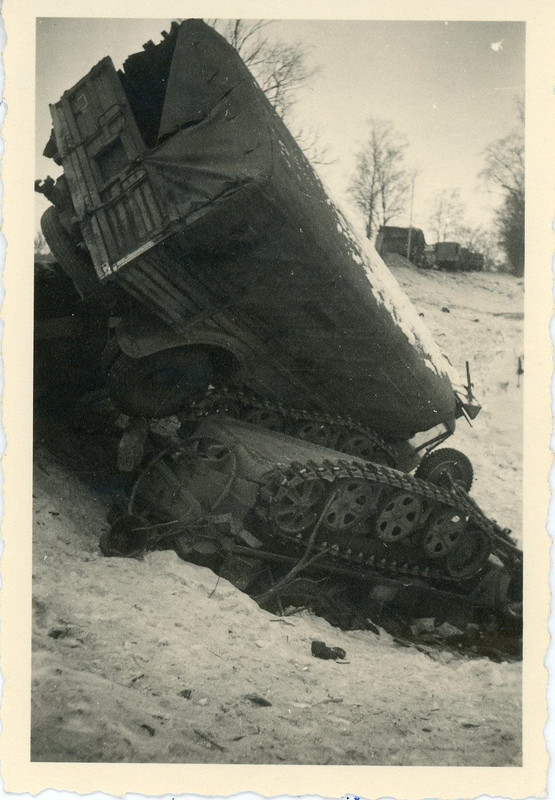 Russland Winterkampf LKW Truck Camion Kämpfe Hal