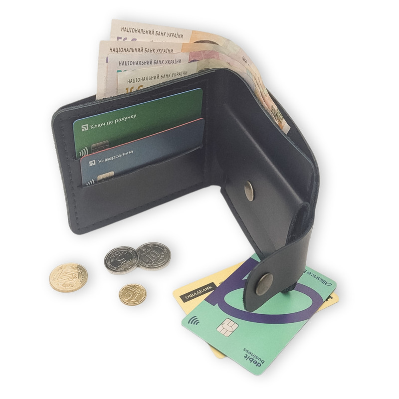 Кожаный кошелёк LazerTAC