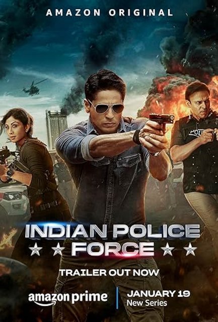 Indian Police Force (2024) S01 Hindi AMZN HEVC WEB-DL H264 AAC 1080p 720p 480p ESub