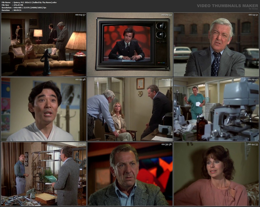 Quincy, M.E. S02e11 (Sullied By Thy Name).mkv