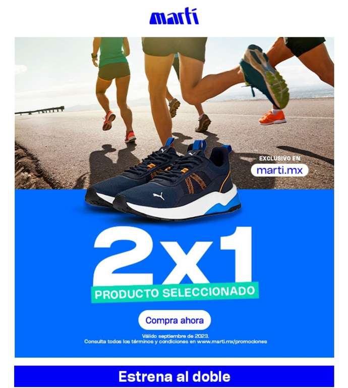 Martí: 2x1 en artículos seleccionados (varias marcas)