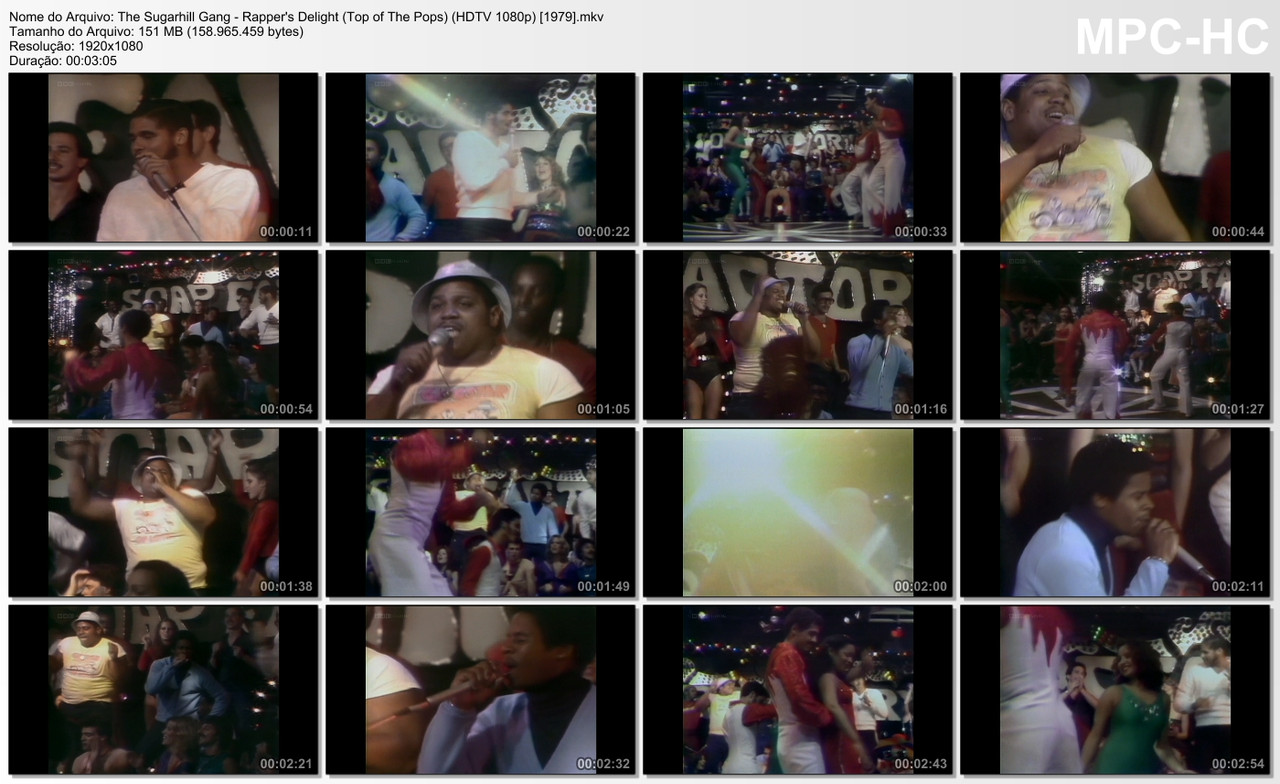 The Sugarhill Gang - Rapper's Delight (Top of The Pops) (HDTV 1080p) [06.12.1979]