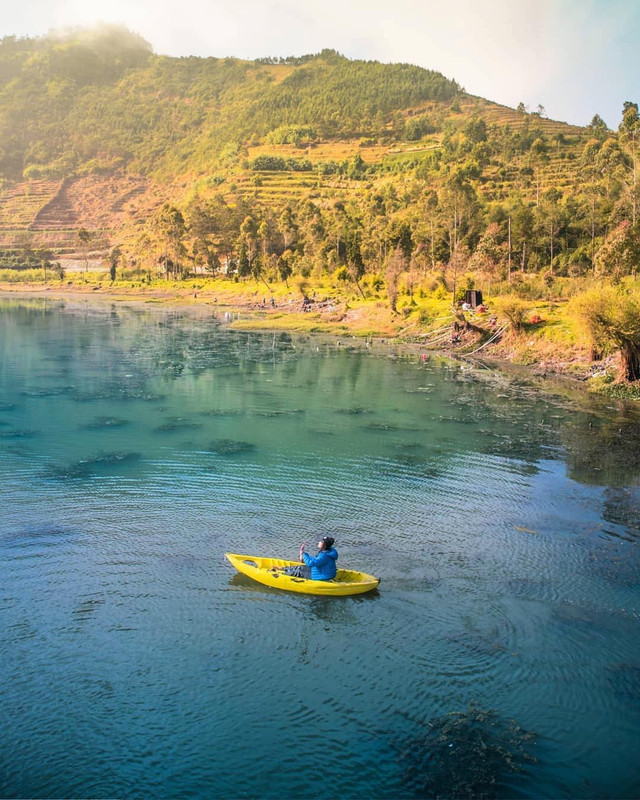 Telaga Merdada Dieng.