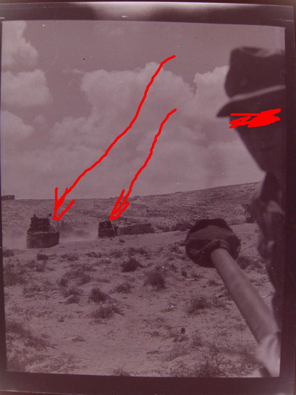 anzer Jäger Marder in Afrika Original-