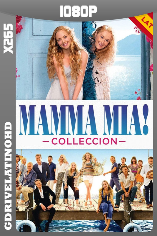 Mamma Mia! – Colección (2008-2018) BDRip x265 1080p Latino-Inglés