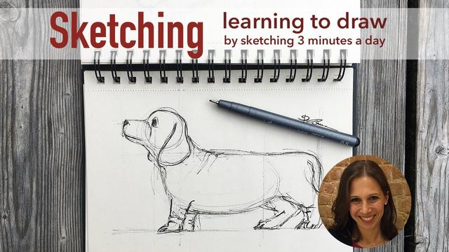 SKETCHING - learning to draw by sketching 3 minutes a day