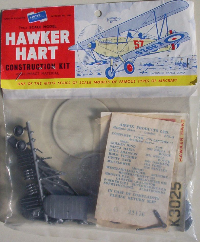 Airfix 72 Hawker Hart