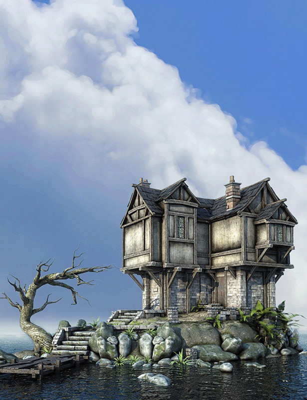 Worlds Of Fantasy : Medieval House Worlds Of Fantasy : Medieval House