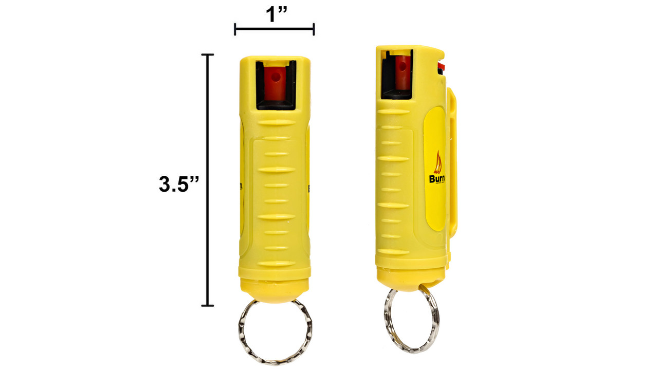 burn-pepper-spray-keychain-self-defense-mace-sabre-oc-spray-police-magnum-yellow