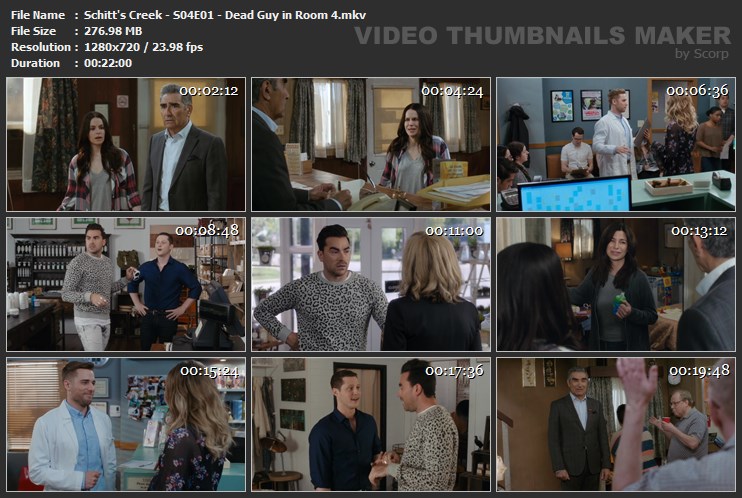 Schitt's Creek - S04E01 - Dead Guy in Room 4.mkv