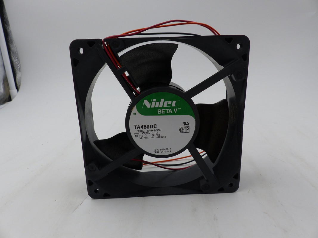 NIDEC 932016 TA450DC 0.8A 12V 9.6W 12038 12CM LARGE AXIAL COOLING FAN