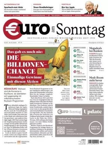 Euro am Sonntag Finanzmagazin No 19 vom 10  Mai 2024