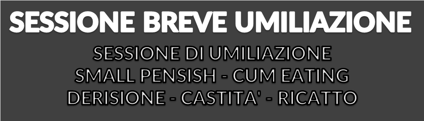 UMILIAZIONE-BREVE-PREZZO