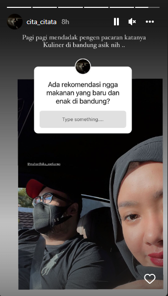 Cita Citata kabarkan masih di Bandung setelah pernikahannya dengan Didi Mahardika batal digelar hari ini, Kamis (15/9/2022).