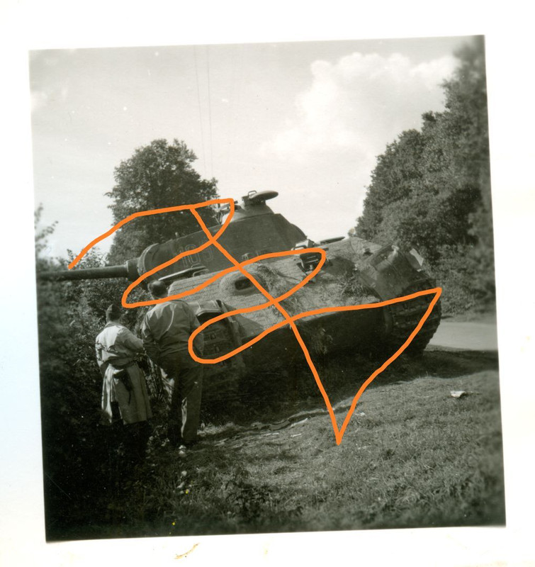 Orig. Foto Panzer Panzerjäger Bison Marder Panth