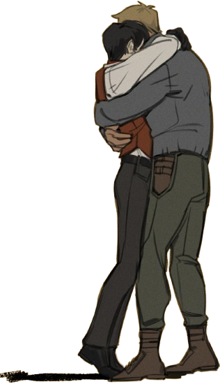 Fanart of Daniil and Artemy from Pathologic by awetfrog on Tumblr.