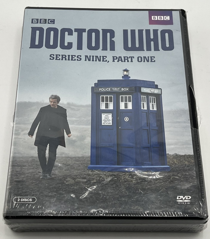 DOCTOR WHO SERIES NINE PART ONE & PART TWO (1 AND 2) DVD NEW