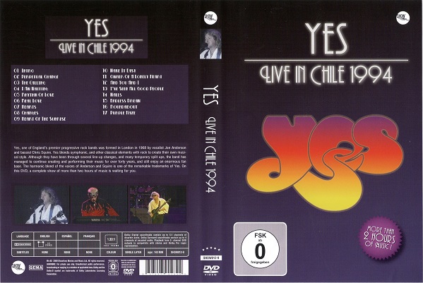 Yes - Live in Chile 1994 (2009)