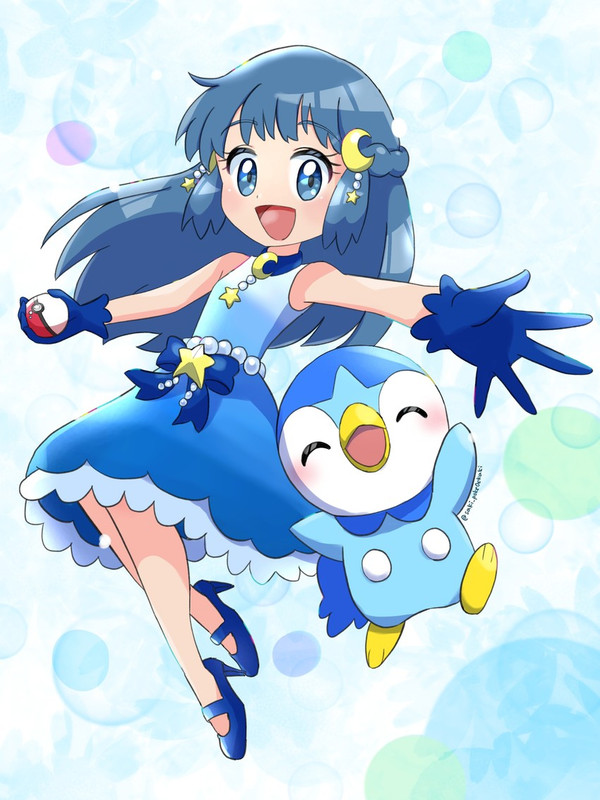 dawn-and-piplup-pokemon-and-2-more-drawn