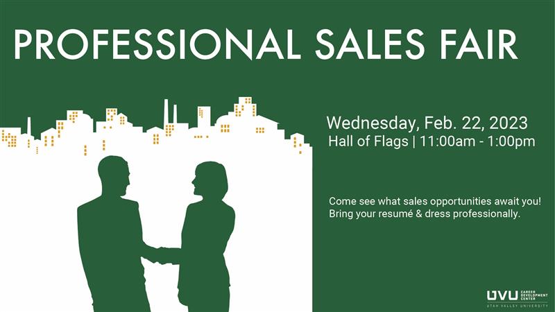 Professional Sales Fair