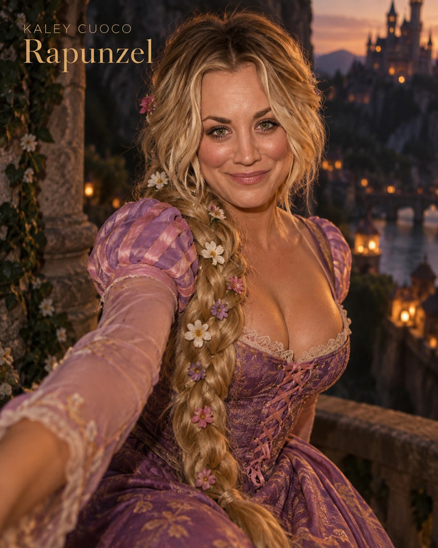 Kayley Cuoco Rapunzel