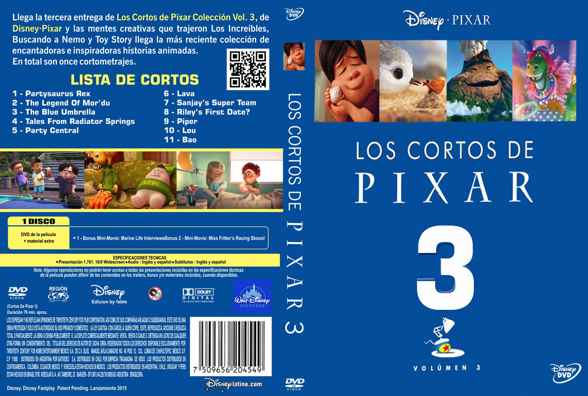 Descargar Pixar Short Films Collection: Volume 3 [Latino] en Buena Calidad