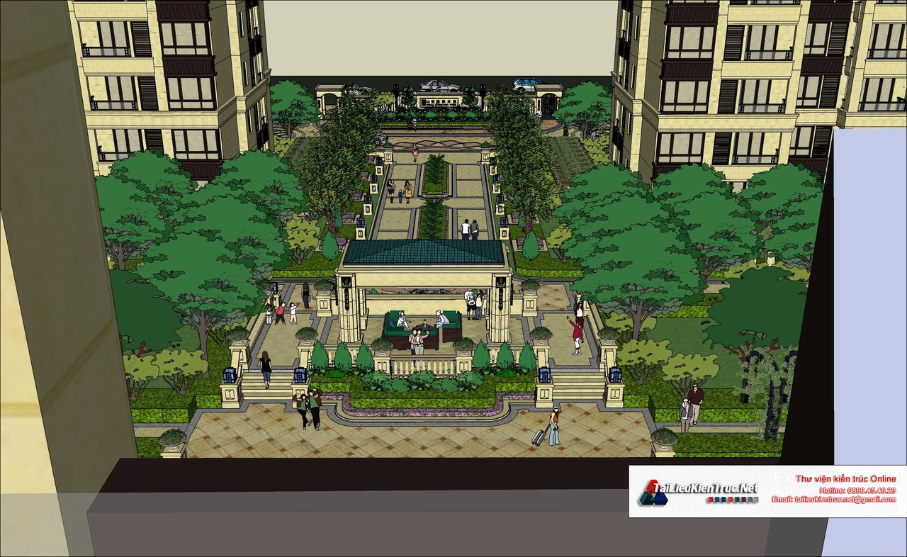 9-model-phoi-canh-3d-file-sketchup-biet-thu-lau-dai-phap-co68 (1