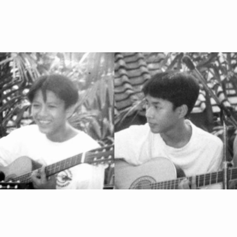 Ariel dan Uki Noah muda