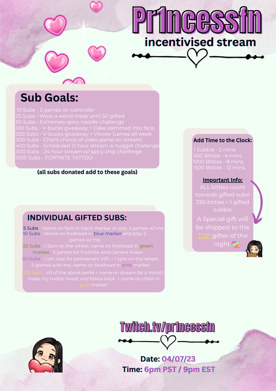 Sub Goals — Postimages