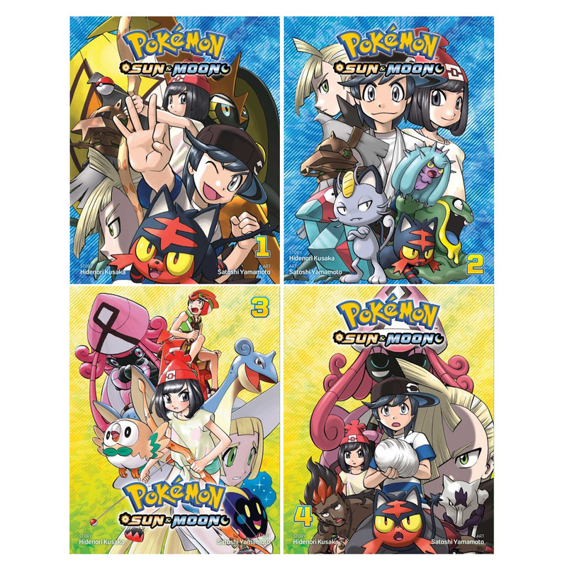 Anime Story Book YomuPoke 1 Pokemon Sun Moon Ash Satoshi Alola