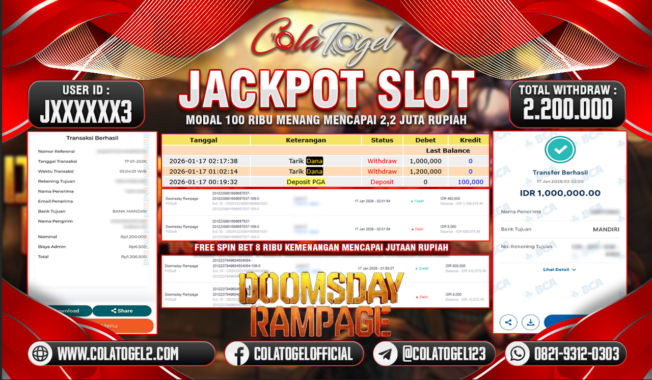 JACKPOT SLOT GACOR!!